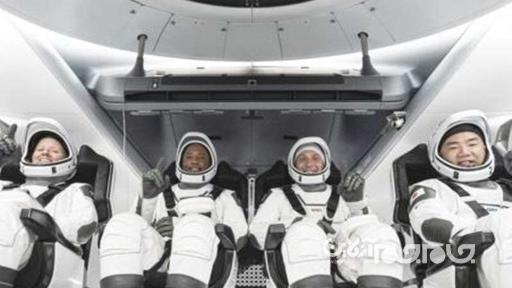 فضاپیمای کرو دراگون اسپیس ایکس، چهار فضانورد ناسا را به ایستگاه فضایی بین‌المللی رساند+عکس