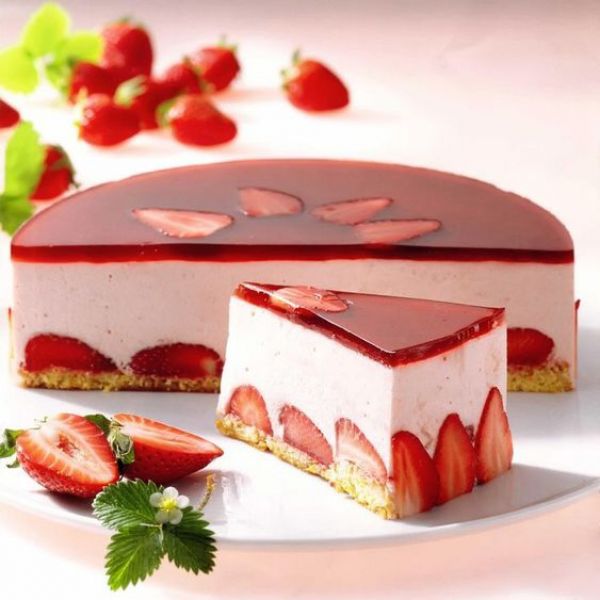 طرزتهیه چیزکیک یخچالی با ژله و بیسکوییت طرزتهیه چیزکیک یخچالی با ژله و بیسکوییت