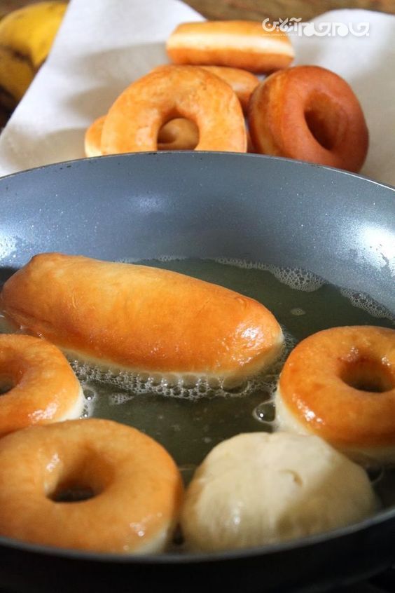 سرخ کردن پیراشکی در روغن