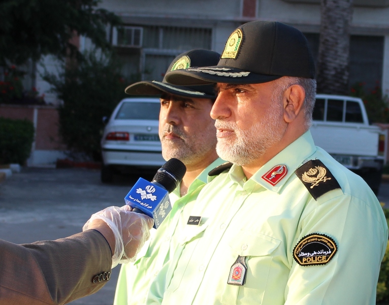 توقیف کامیون حامل دام قاچاق در ساری توقیف کامیون حامل دام قاچاق در ساری