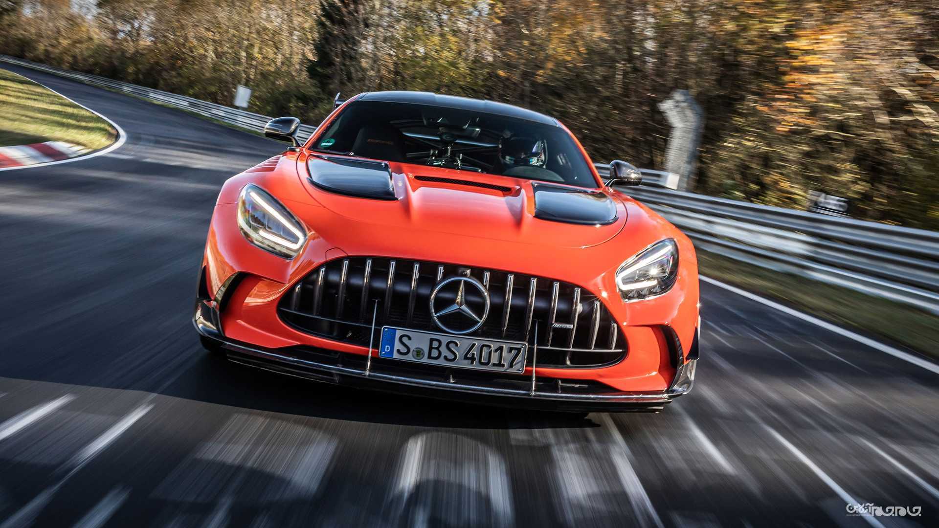 پادشاه جدید نوربرگرینگ؛ مرسدس AMG GT رکورد سریعترین خودرو تولیدی جهان را شکست+عکس