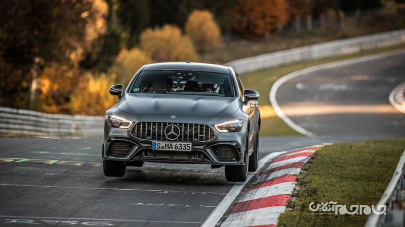 کسب مجدد رکورد سریع ترین سدان پیست نوربرگ رینگ توسط مرسدس AMG GT 4+عکس