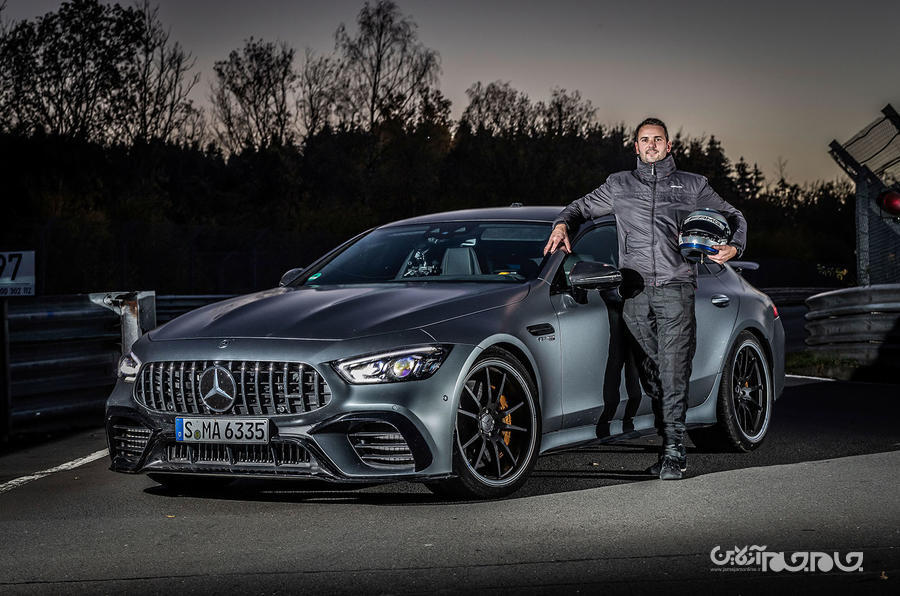 کسب مجدد رکورد سریع ترین سدان پیست نوربرگ رینگ توسط مرسدس AMG GT 4+عکس