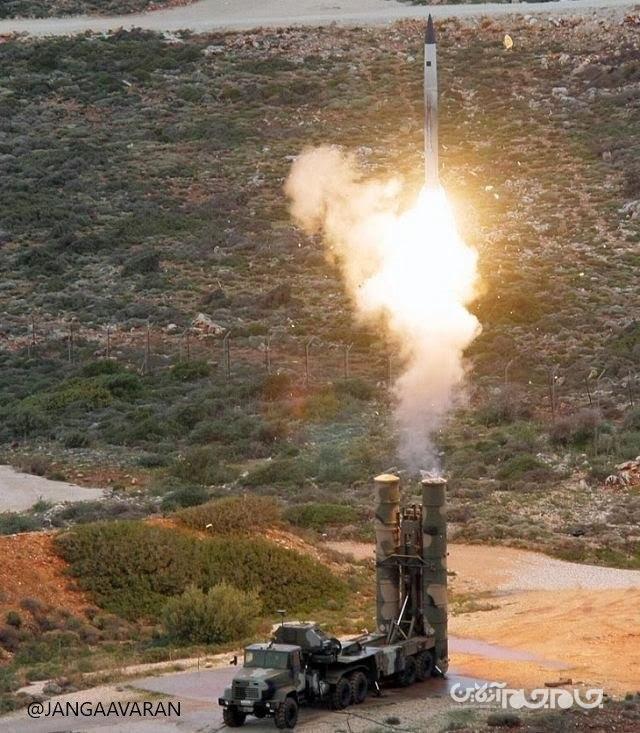 تست سامانه پدافندی اس300 توسط یونان+عکس