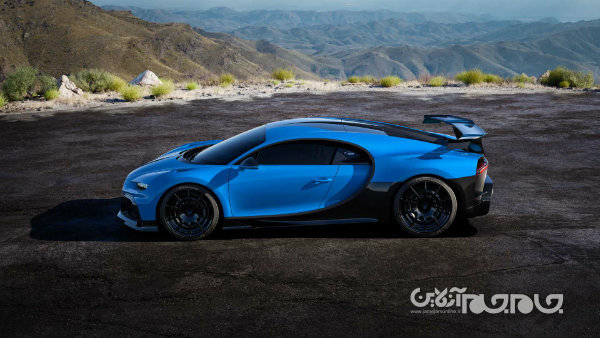 مشتری دائم پمپ بنزین: مصرف سوخت 29 لیتری بوگاتی شیرون پور اسپرت در هر صد کیلومتر+عکس