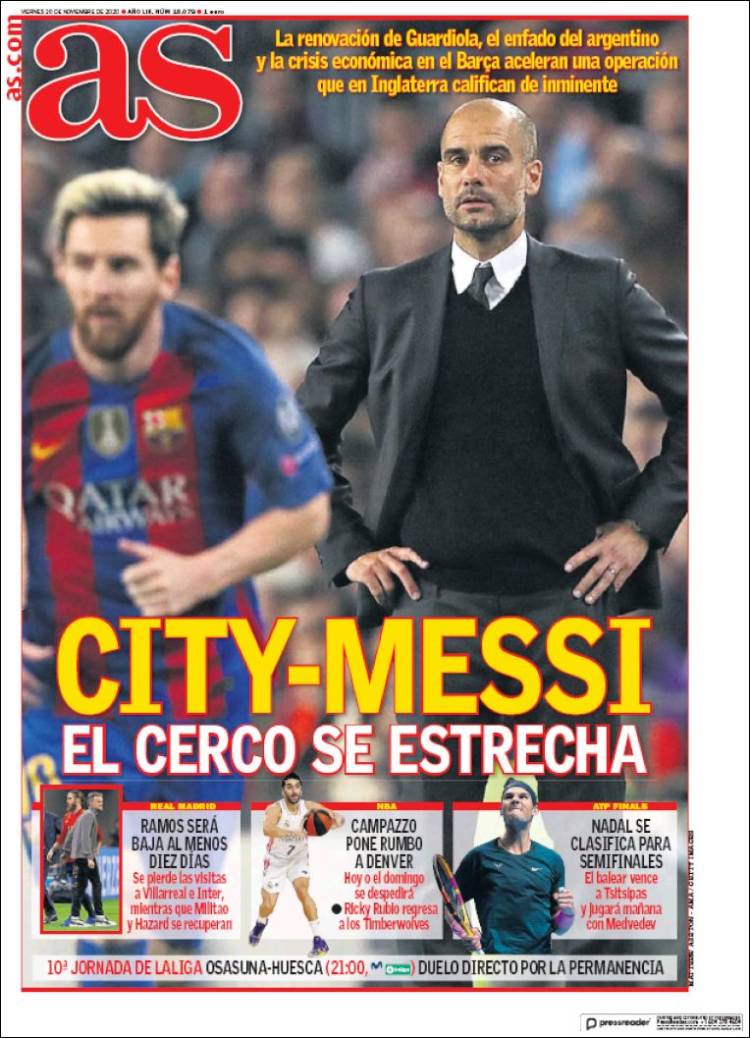 منچستر سیتی به دنبال نهایی کردن انتقال مسی در زمستان