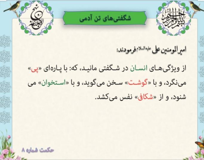 اعجاز علمی در گفتار علوی اعجاز علمی در گفتار علوی