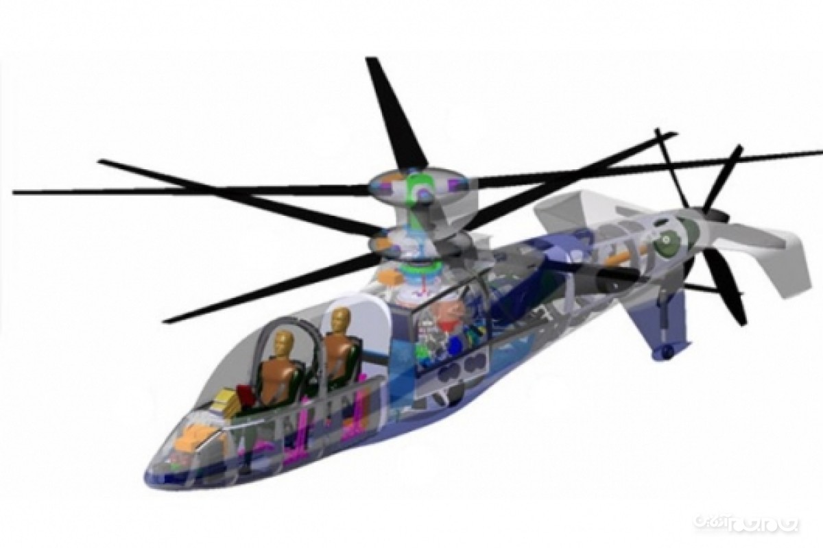نمونه آزمایشی هلیکوپتر X2 با سرعت 463 کیلومتر بر ساعت+عکس