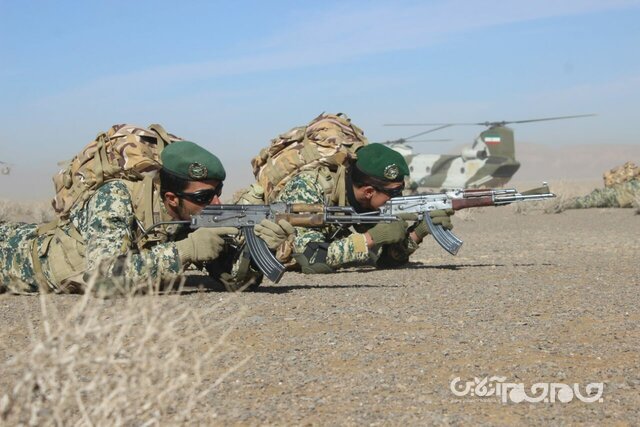 برگزاری رزمایش نیروی زمینی ارتش در مناطق مرزی شمال غرب