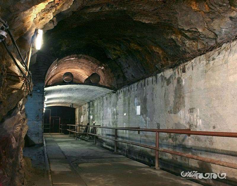 تونل های مخفی ارتش نازی در لهستان+تصاویر