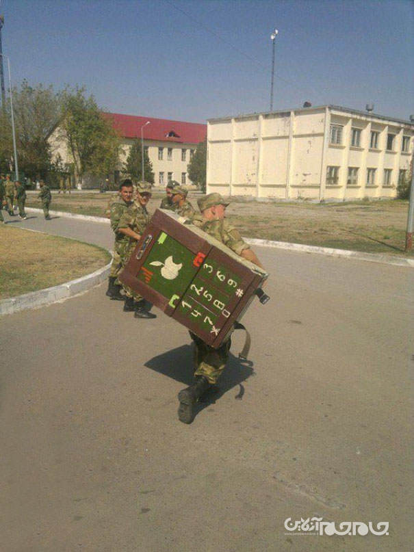 سربازان و مجازاتهای عجیب در روسیه+عکس سربازان و مجازاتهای عجیب در روسیه+عکس