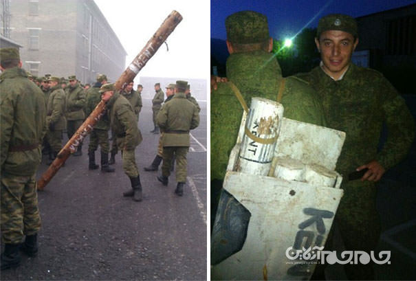 سربازان و مجازاتهای عجیب در روسیه+عکس سربازان و مجازاتهای عجیب در روسیه+عکس