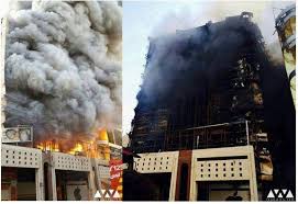 کادوس چهار در آتش می سوزد