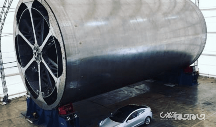 ساخت موشک BFR اسپیس ایکس در لس‌آنجلس+عکس