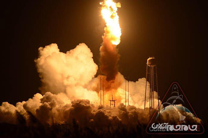 تراژدی فضایی؛ انفجار موشک آنتارس ناسا+تصاویر