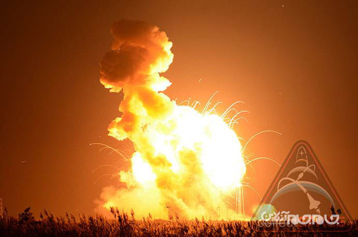 تراژدی فضایی؛ انفجار موشک آنتارس ناسا+تصاویر