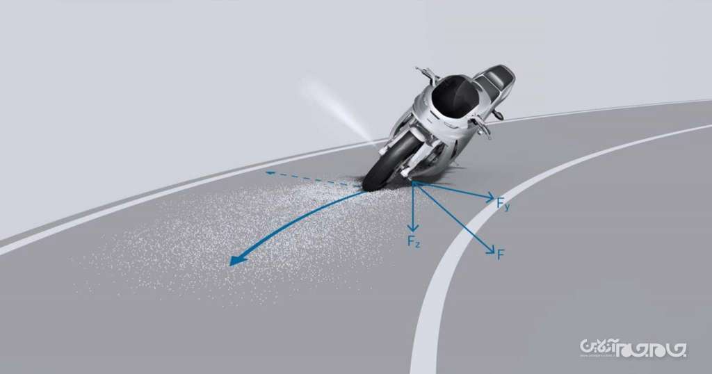 حفظ تعادل موتورسیکلت؛ با فناوری پرتاب موشک+عکس