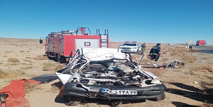 ۶ کشته و یک مصدوم در دو تصادف جاده ای