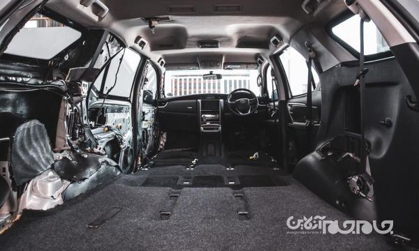 چگونه یک خودرو معمولی ضد گلوله می‌شود؟+عکس