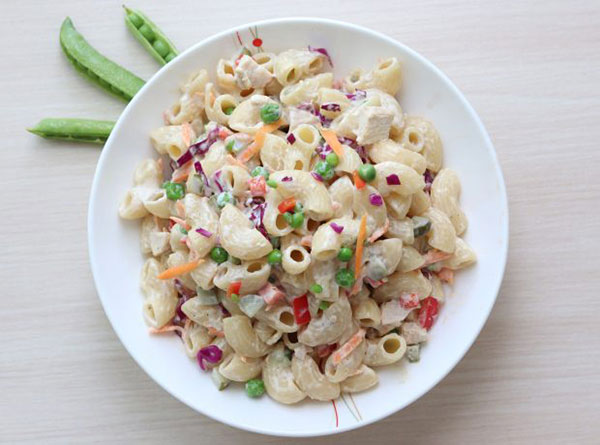 طرز تهیه سالاد ماکارونی