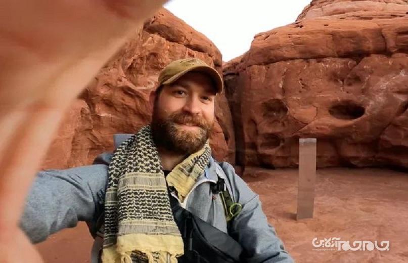 ناپدید شدن مونولیت اسرارآمیز صحرای یوتا+عکس