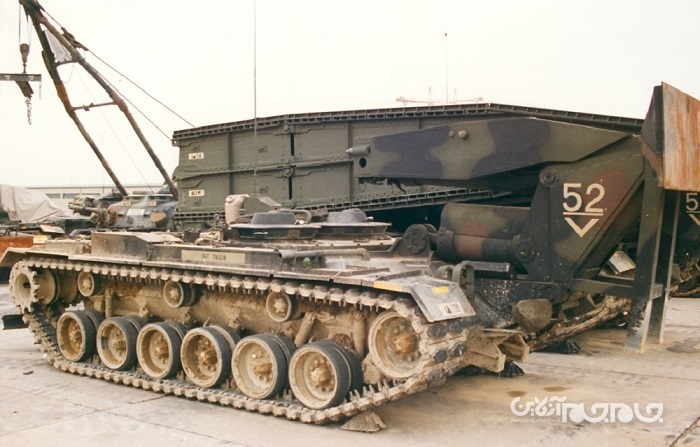 نیم نگاهی به خودروی زرهی پل گذار (AVLB) ام 60+عکس