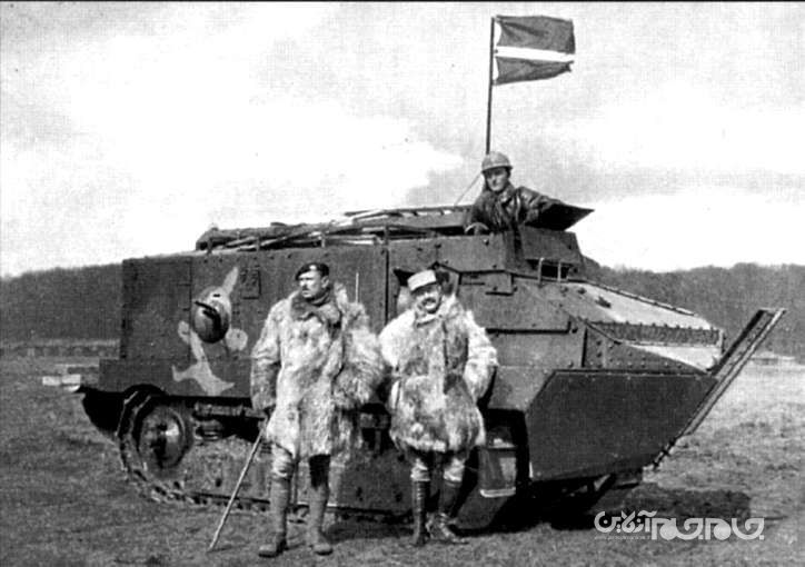 سن شامون؛ تانک فرانسوی جنگ جهانی اول+عکس