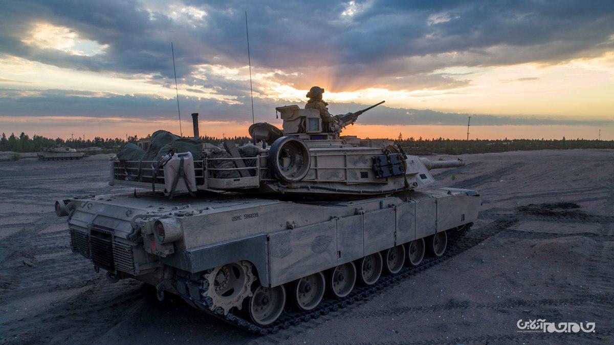 مقایسه ای بین دو تانک M1 آبرامز آمریکایی و تانک T90 روسی+عکس