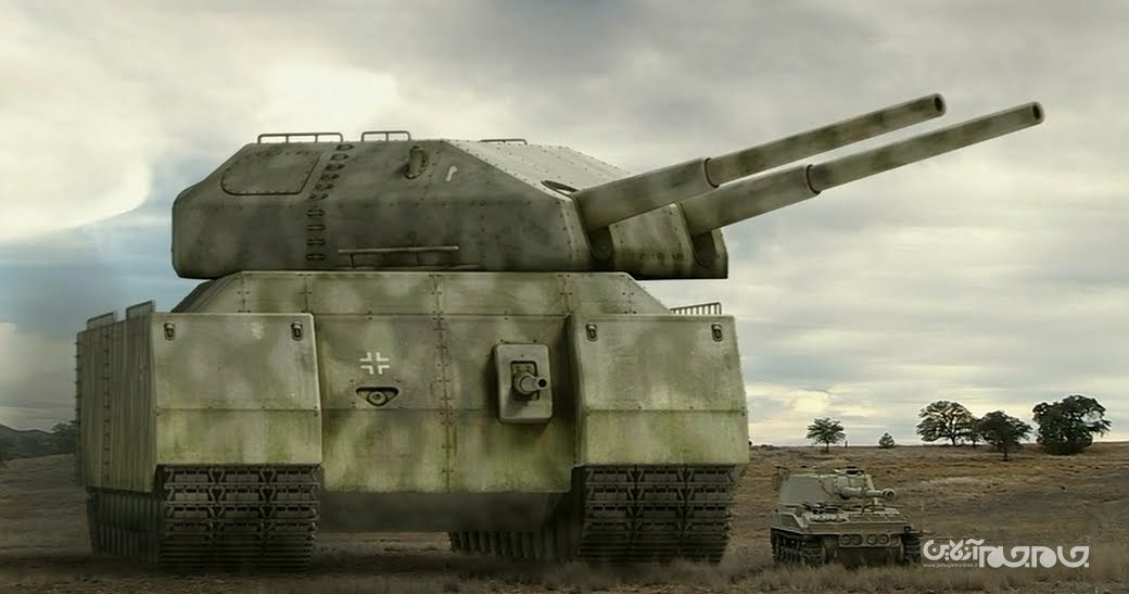 P. 1000 راته؛ رزم ناو زمینی آلمان نازی+عکس