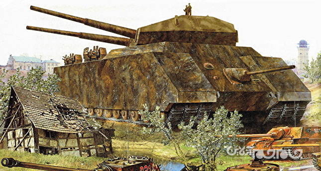 P. 1000 راته؛ رزم ناو زمینی آلمان نازی+عکس