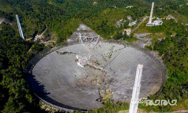رصدخانه آرسیبو فرو ریخت؛ مروری بر میراث ۵۷ ساله آن در اخترشناسی+عکس
