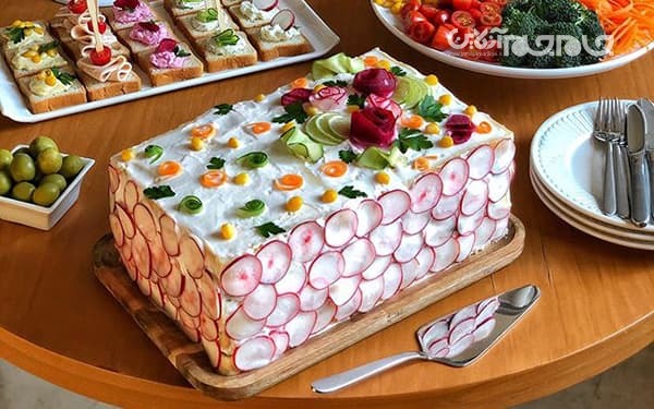 تهیه ۱۴ غذای آسان در کمتر از ۳۰ دقیقه کیک مرغ