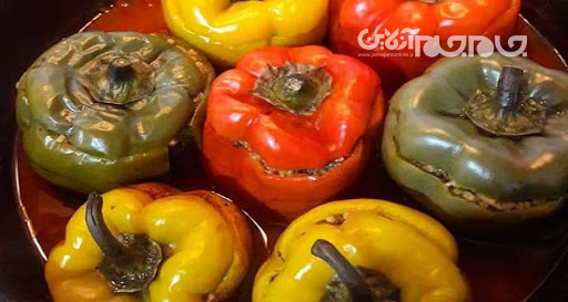 تهیه ۱۴ غذای آسان در کمتر از ۳۰ دقیقه دلمه فلفل و بادمجان