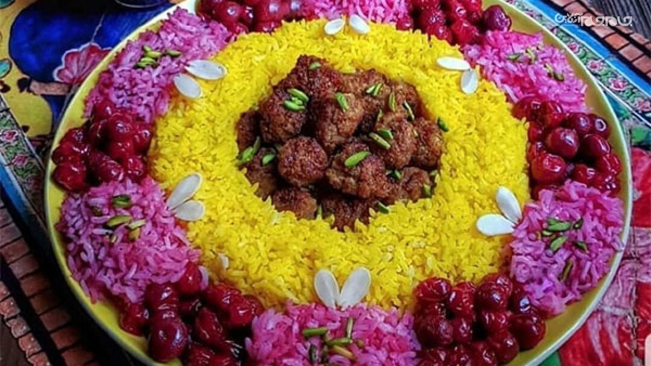 تهیه ۱۴ غذای آسان در کمتر از ۳۰ دقیقه آلبالو پلو