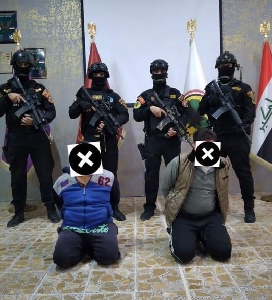 دستگیری معاون «والی داعش در عراق» و دو عامل «کشتار اسپایکر»+عکس