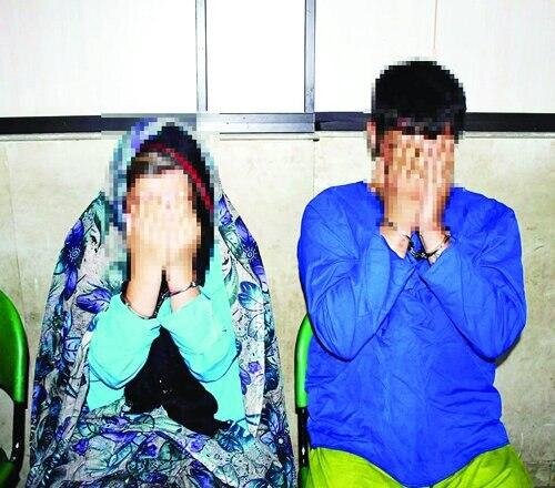 دستگیری زن و مرد مسلح در قالب مسافر خودرو در شهرستان بافت