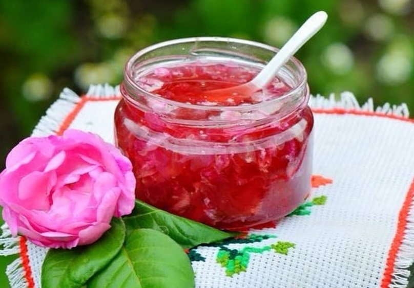 طرز تهیه  مربای گل محمدی