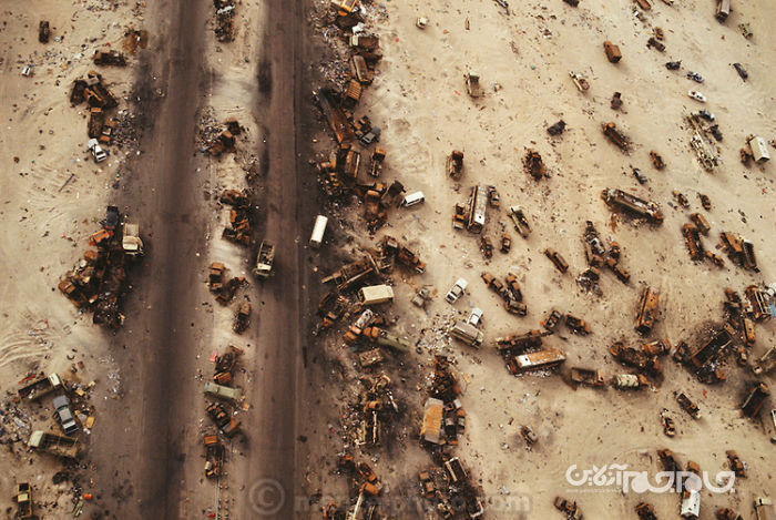 جاده ای برای قتل عام سربازان عراقی؛ بزرگراه مرگ+عکس
