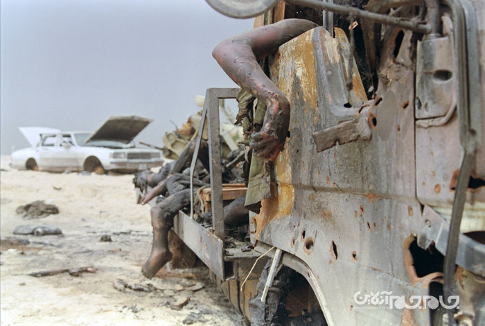 جاده ای برای قتل عام سربازان عراقی؛ بزرگراه مرگ+عکس