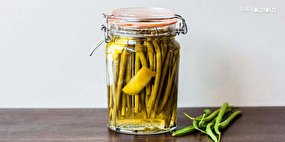 طرز تهیه ترشی لوبیا سبز و آموزش مرحله به مرحله آن