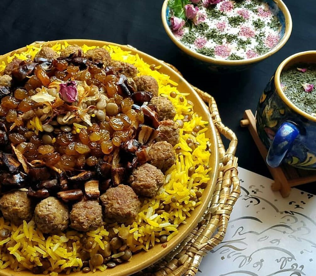 طرز تهیه عدس پلو مجلسی خوشمزه طرز تهیه عدس پلو مجلسی خوشمزه