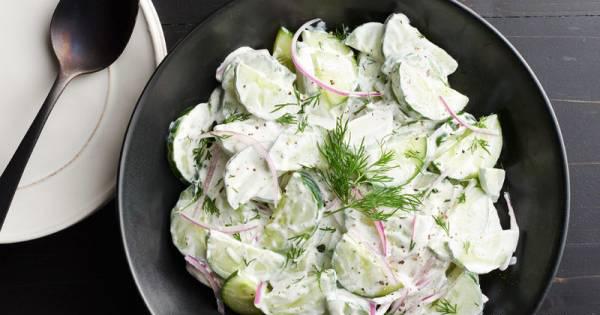 طرز تهیه سالاد خیار طرز تهیه سالاد خیار