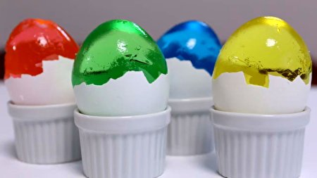 طرز تهیه ژله تخم مرغی