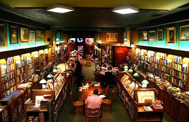 قدیمی ترین کتابفروشی نیویورک +عکس