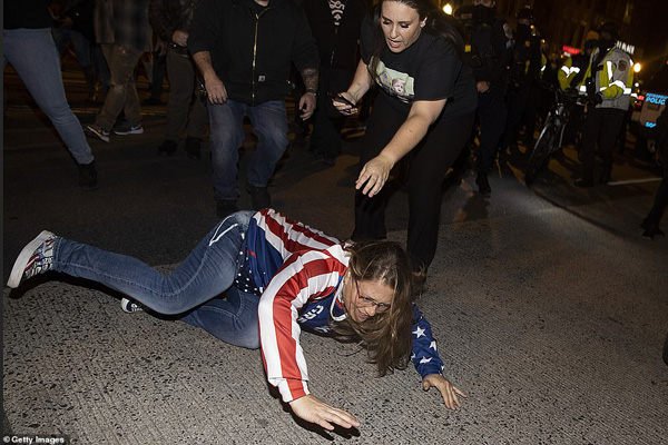 واشنگتن دوباره ناآرام شد (تصاویر)