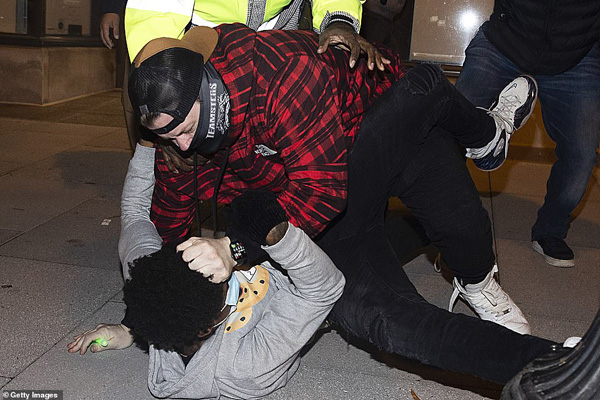 واشنگتن دوباره ناآرام شد (تصاویر)