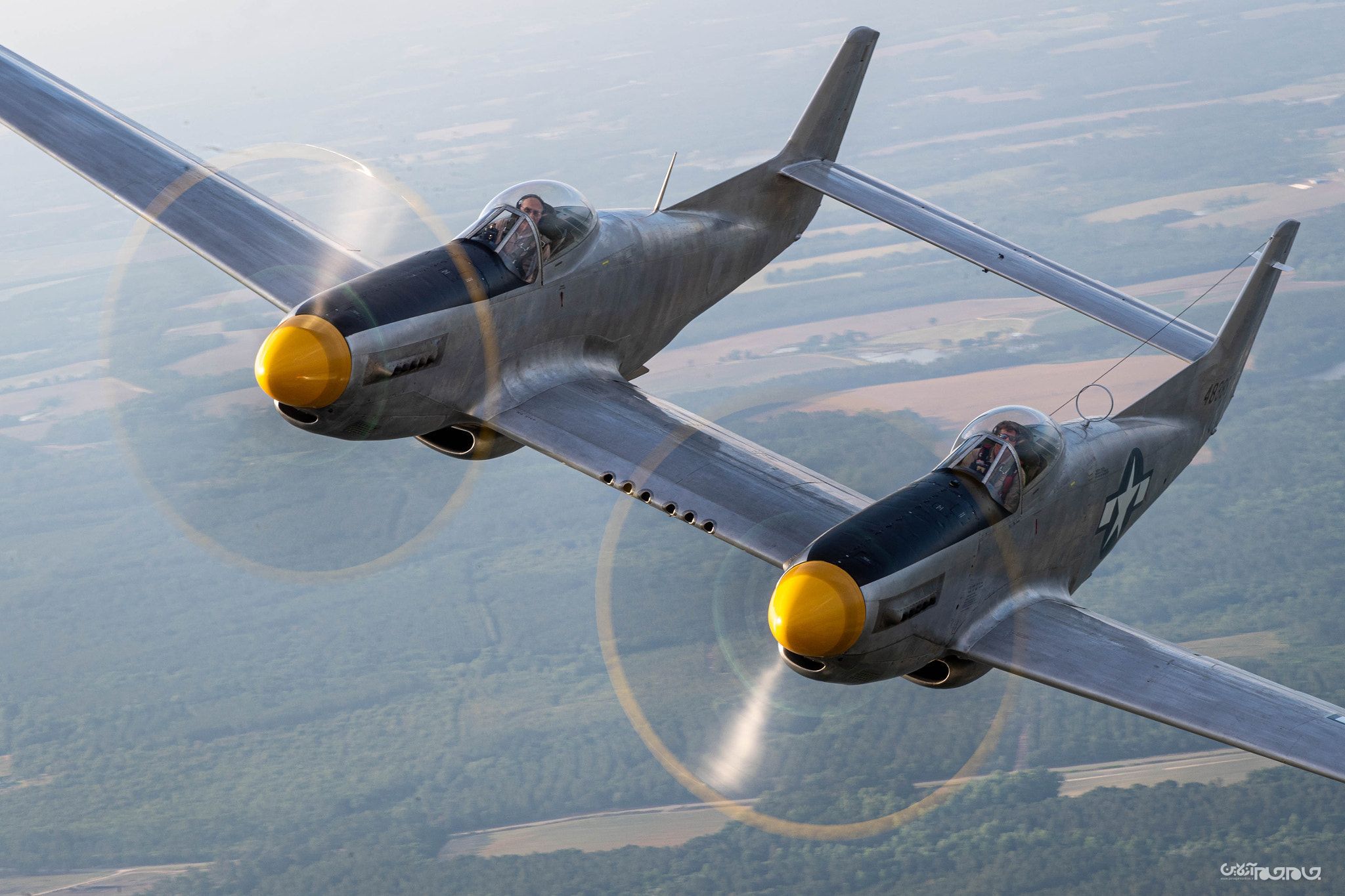 نیم نگاهی به هواپیمای نورث امریکن P-82 توین ماستنگ+عکس