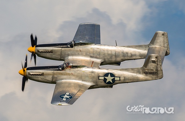 نیم نگاهی به هواپیمای نورث امریکن P-82 توین ماستنگ+عکس