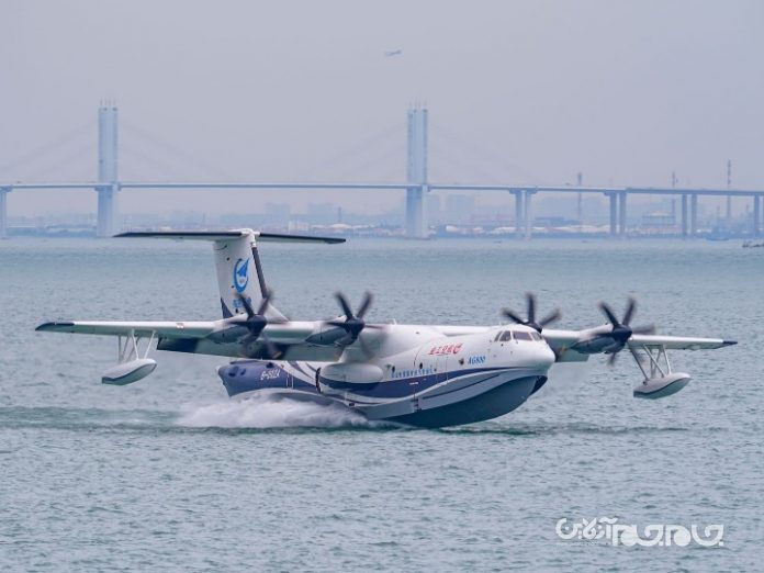 کوتاه درباره هواپیمای آب نشین AG600 چینی+عکس