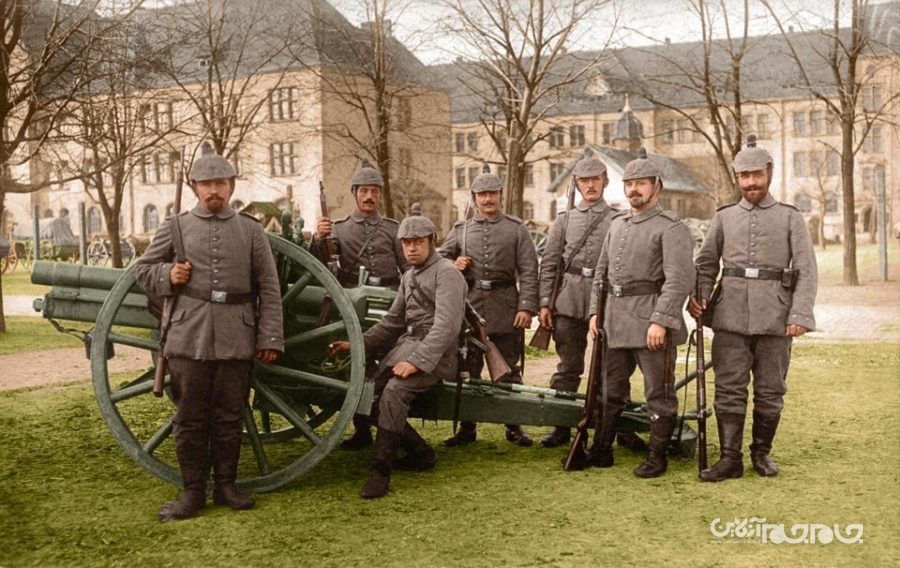 جنگ جهانی اول به حکایت تصاویر رنگی+عکس